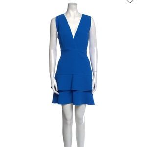 Sandro V-Neck Mini Dress